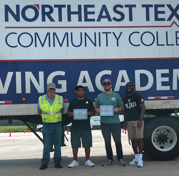 Two graduate from Professional Driving Academy Northeast Texas